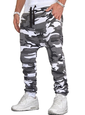 ZOGAA 2021 Spring New 7 Colors Men Camouflage Trousers Joggi
