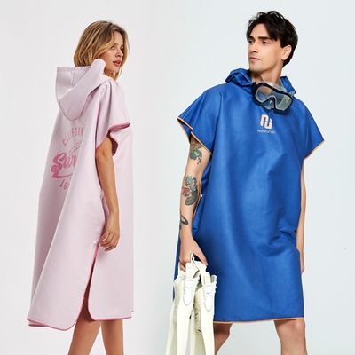 Microfiber Poncho Towel Surf Beach Wetsuit