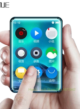 X6 Full Touch Screen MP3 Player 4GB 8GB Music Player With FM