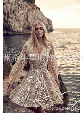 Toast 2021 sequined dress suit dress evening dress