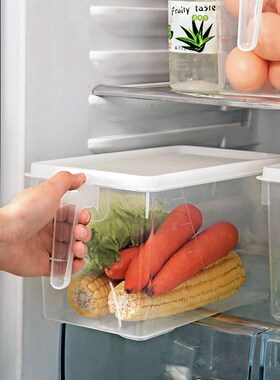 Refrigerator Food Sealed Box Drawer Type Kitchen Storage Con