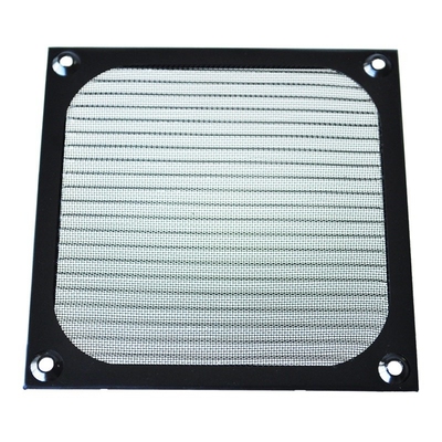 12cm x 12cm PC Cooler Fan Aluminum Dustproof Meshy Filter B