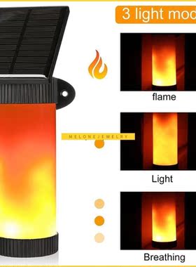 Led Solar Lawn Light IP65 Waterproof Flame Light 102 LED 120