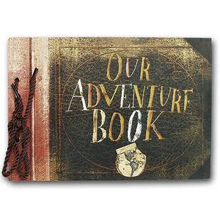 Book-Album Scrapbook Photo-Foto Pixar Vintage Our-My-Adventu