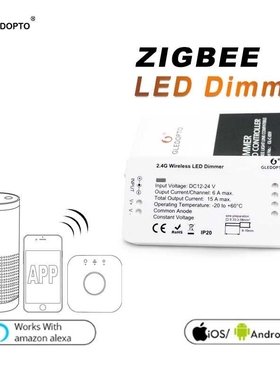 GLEDOPTO Dimmer Strip-Controller Led-App DC12/24V Work Zll C