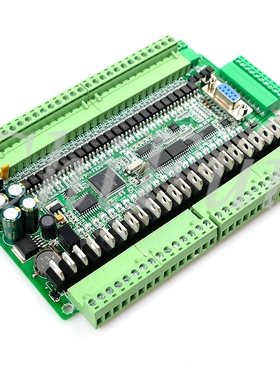 PLC industrial control board FX1N FX2N FX3U-48MT 6AD 2DA 24