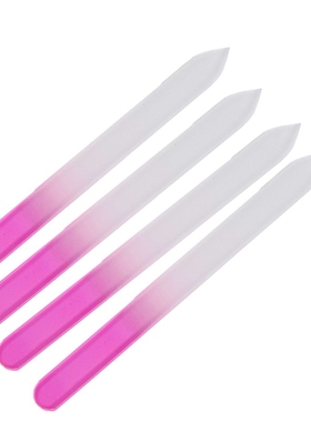 ROSALIND 4PCS/Lot Nail Files Durable Crystal Glass File Buf