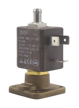 Jiayin JYZ-3Z AC230V 2/3 Way Cannula Flat Flange 6bar 1.5mm