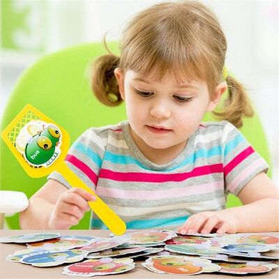 Education Fly Swatting Game Multiplication Words Learning