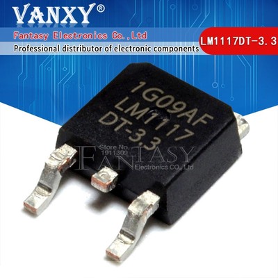 10pcs LM1117DT-3.3 TO252 LM1117-3.3 L1117-33 LM1117DT TO-252