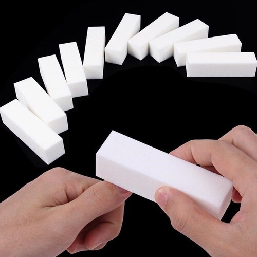 10/5/1PCS White Buffer Sanding Block Files Grit Manicure Na
