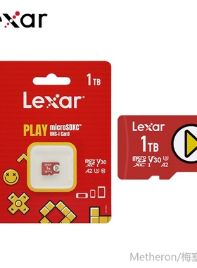 Original  Play Micro SD Card UHS-I V30 A2 1TB Flash Card Rea