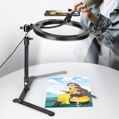 Desktop LED Selfie Ring Light Studio Photography live Photo