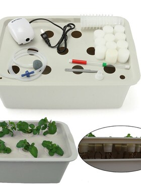 11 Holes US Plug 220-240V Plant Site Hydroponic System Indoo