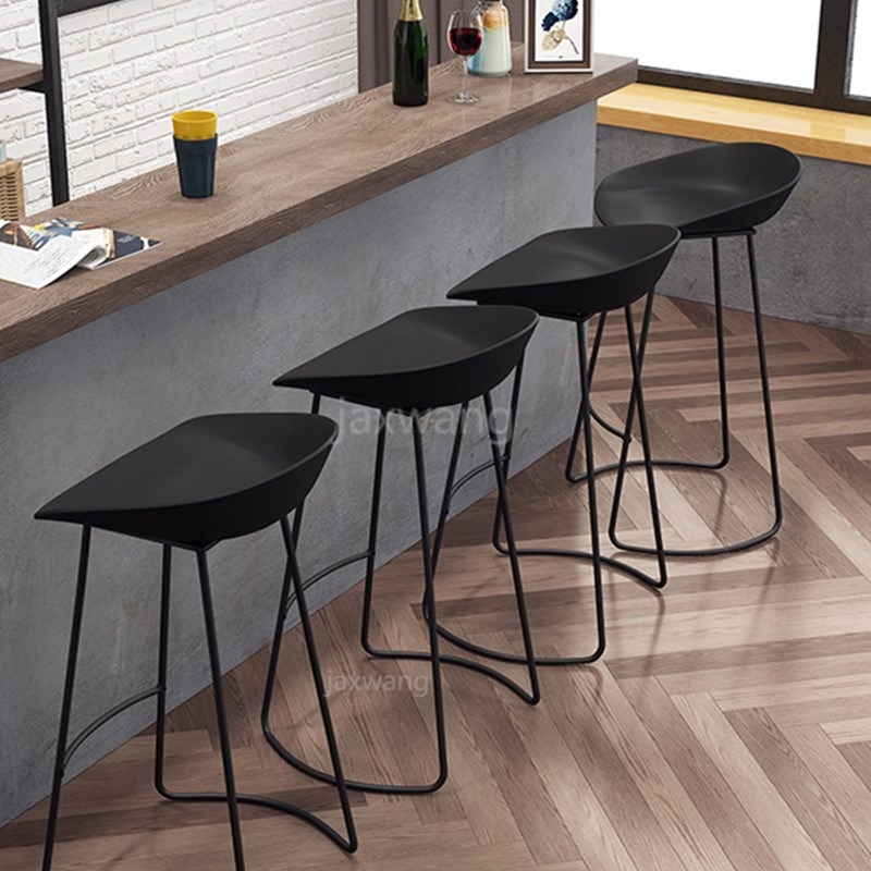 Bar Chair Modern Simple Bar Stool High Footstool Household B