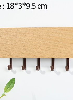 Key Hanger Holder Storage Box Bedroom Hook Rack 5 Hooks Disp