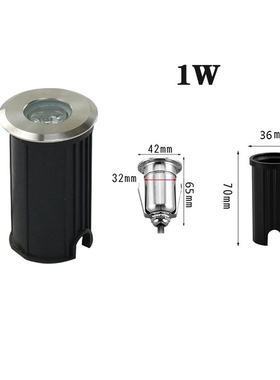 10PCS LED nderground light 1W 3W 5W COB Floor Lamp Outdoor G