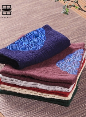 Embroidery Kitchen Tea Towels Table Mat Handkerchief Placema