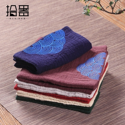 Embroidery Kitchen Tea Towels Table Mat Handkerchief Placema