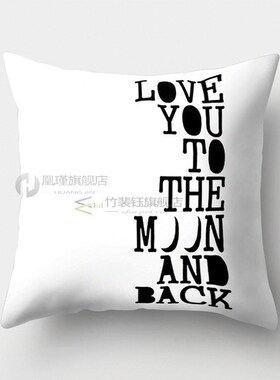 SNBEATY Decorative Throw Pillow Covers Black And White Cushi