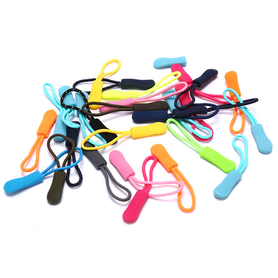 20pcs Zipper Pull Puller End Fit Rope Tag Replacement Clip