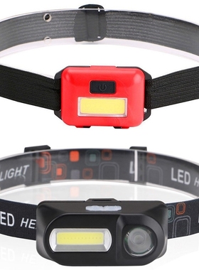 1pcs Xpe Cob Led 6 Mode Headlight Head Light Lamp USB Recha