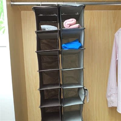 Ten-Layer Wardrobe Hanging Durable Clothes Storage Pocket