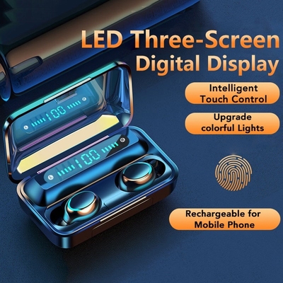 TWS Wireless Bluetooth 5.0 Earbuds LED Display In ear Earph