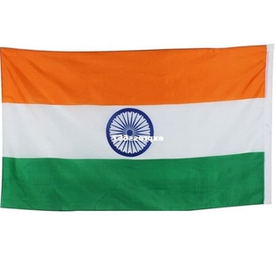 Indian National Large 5 x 3 FT Fans Supporters Flag Premium