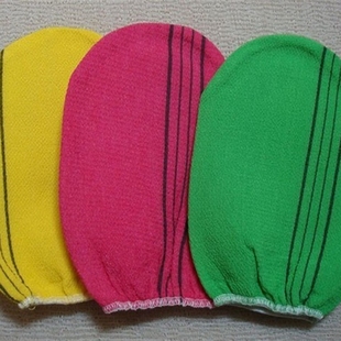 italy towel korea glove viscose scrub mitt body scrub glove