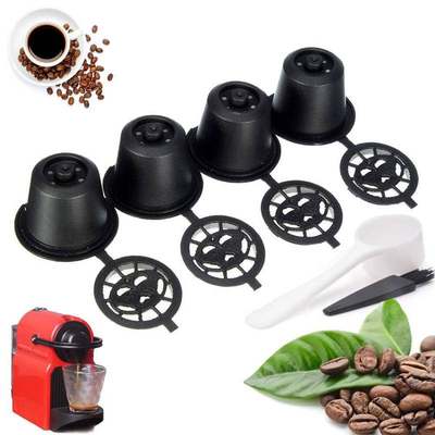 12PCS Refillable Reusable Coffee Capsules Pods For Nespresso