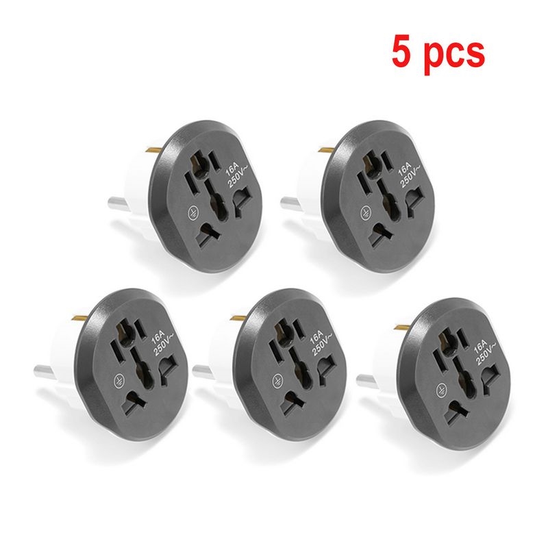 EU Adapter Universal EU Converter 2 Round Pin Socket AU US U