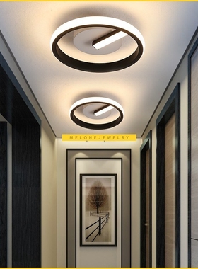 Nordic Simple LED Chandeliers  Aisle Corridor Stairway Bedro