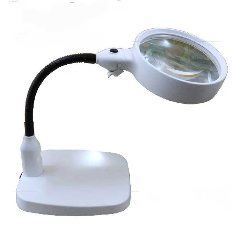 8X Table Magnifier Glass Desktop Inspection Multifunctional