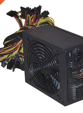 1800W PC Power Supply 1800W ATX PSU for RX470 RX580 RX570 RX