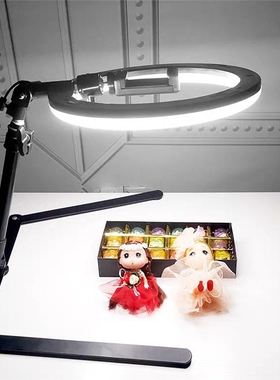 Fill Light Table Tripod for Phone Holder Desktop Shooting Br