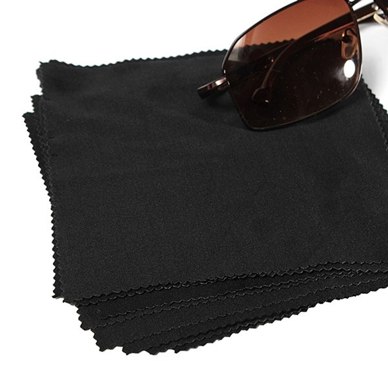 10pcs 15X15CM Microfibre Cleaning Cloths for Glasses Camera