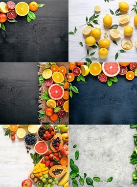 Nitree Photo Studio Props Backdrop Fruit Grapefruit Decorat