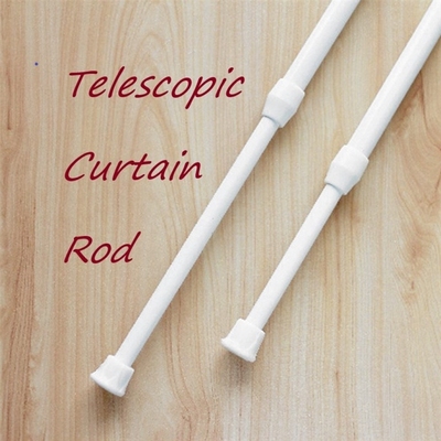 Adjustable Iron Curtain Rod Tension Telescopic Shower Pole E