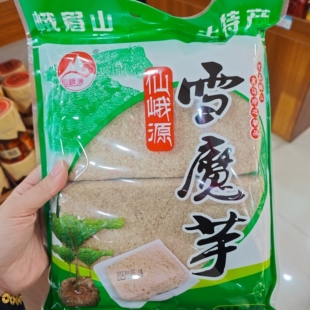 干货魔芋粉条魔芋粉火锅食材魔芋 四川特产峨眉山雪魔芋150克袋装