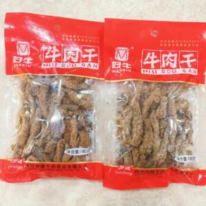 罗城牛肉干袋装180克乐山特产