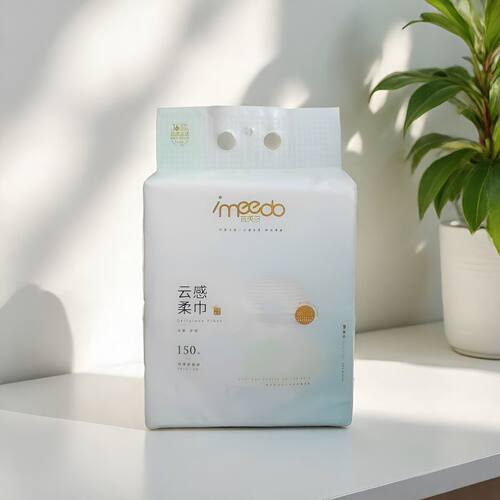 宜美多悬挂式洗脸巾加厚150抽