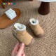 子婴儿学步鞋 女宝宝雪地靴加绒保暖女小童棉鞋 男童防滑 新款 冬季