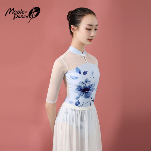 小茉莉超仙显白气质旗袍体操服
