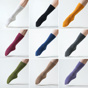 小茉莉现代舞袜舞蹈袜防滑成人男女练功袜高筒中国古典舞加厚棉袜