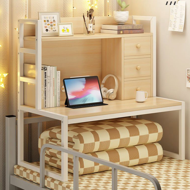 大学生宿舍床上书桌寝室上铺悬空桌下铺懒人床上桌宿舍床上桌