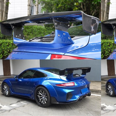 13~16款911 Carrera改装M款GT大尾翼（991代）