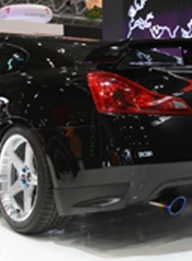 高品质G37 COUEP改装ZELE款尾翼（两门版）