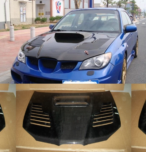 高品质9代翼豹WRX\STI\Impreza改装CS挚速款开孔引擎盖