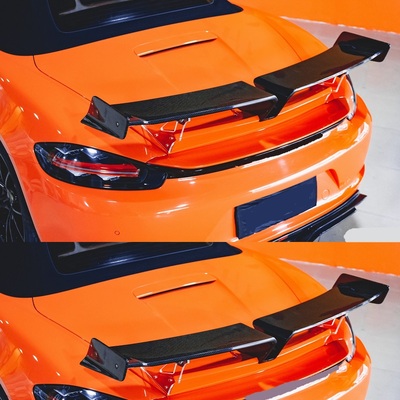 718 Boxster改装CT款GT尾翼